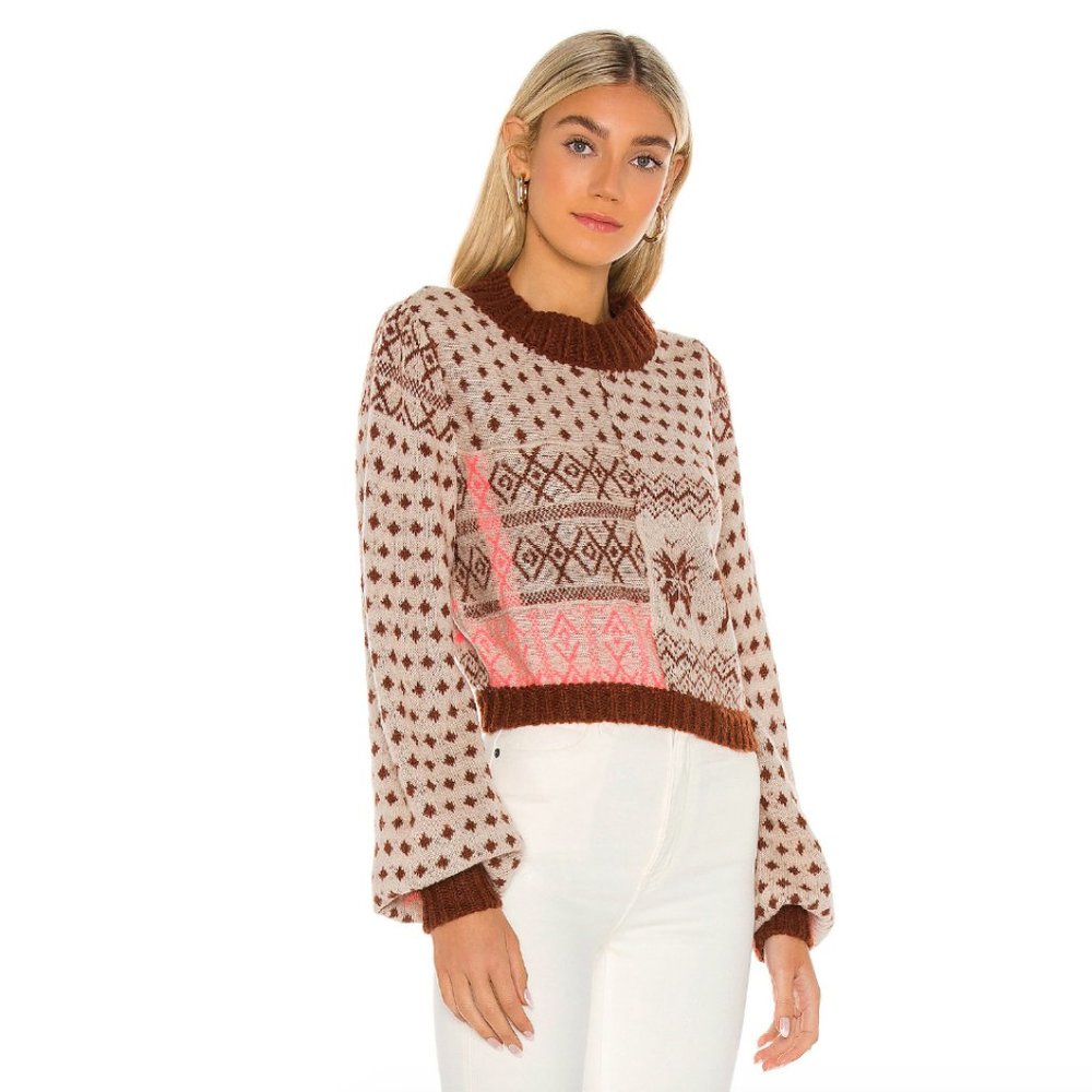 Free People Snow Globe Pullover